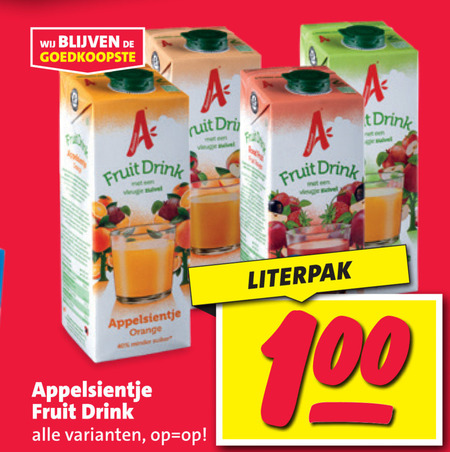 Appelsientje   fruitdrank folder aanbieding bij  Nettorama - details