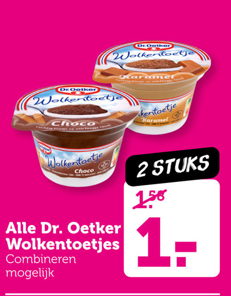 Dr Oetker   toetje folder aanbieding bij  Coop - details