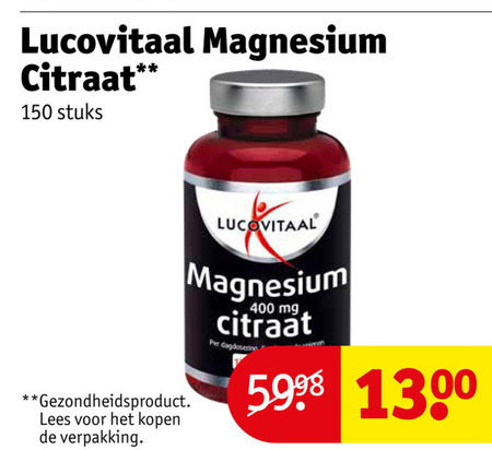 Lucovitaal   voedingssupplement folder aanbieding bij  Kruidvat - details