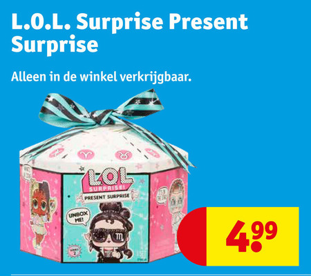 L.O.L. Surprise   poppetjes folder aanbieding bij  Kruidvat - details