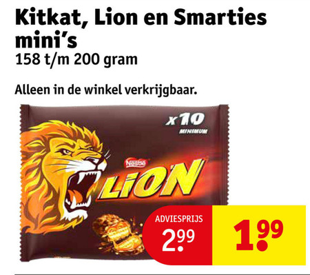 KitKat   mini chocoladerepen folder aanbieding bij  Kruidvat - details