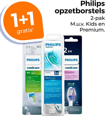 Philips   opzetborstel folder aanbieding bij  Trekpleister - details