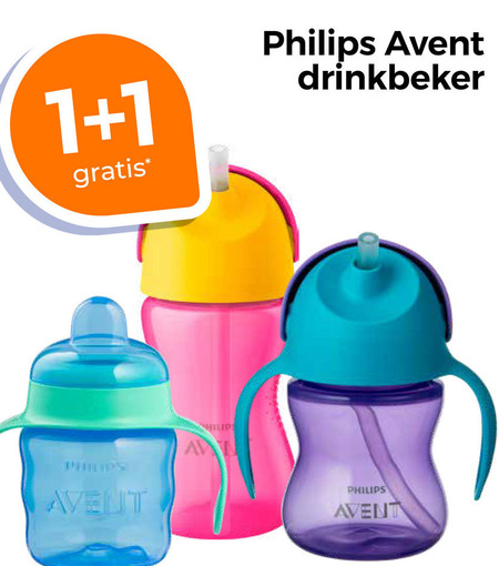 Avent   drinkbeker, antilekbeker folder aanbieding bij  Trekpleister - details