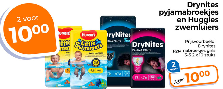 DryNites   babyzwembroekje, luierbroekjes folder aanbieding bij  Trekpleister - details