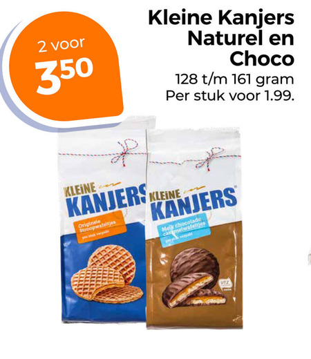 Kanjers   stroopwafels folder aanbieding bij  Trekpleister - details