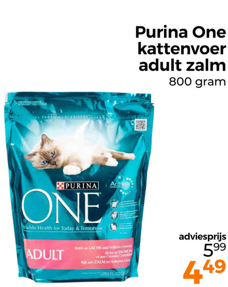 One   kattenvoer folder aanbieding bij  Trekpleister - details