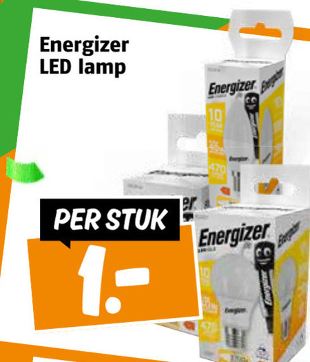 Energizer   led lamp folder aanbieding bij  Poiesz - details