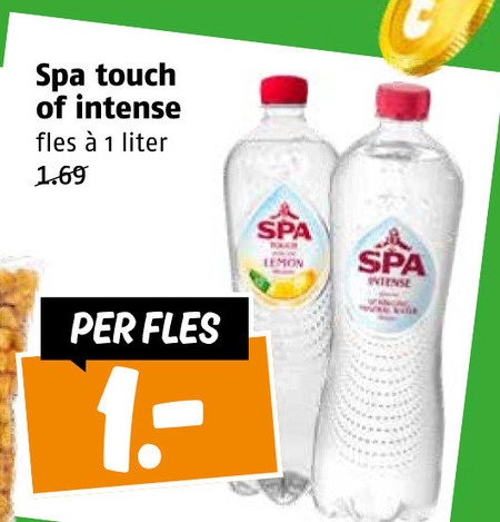 Spa en Fruit   fruitdrank folder aanbieding bij  Poiesz - details