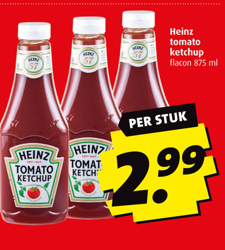 Heinz   tomatenketchup folder aanbieding bij  Boni - details