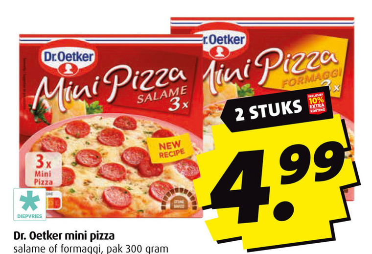 Dr Oetker   diepvriespizza folder aanbieding bij  Boni - details