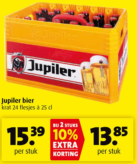 Jupiler   krat bier folder aanbieding bij  Boni - details