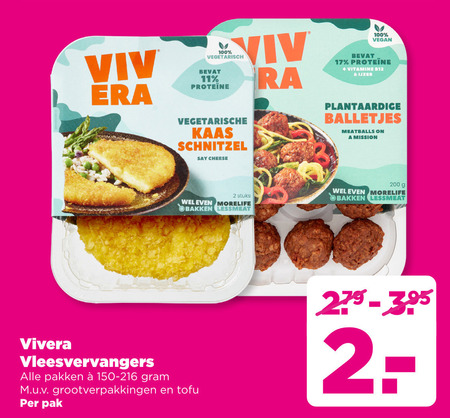 Vivera   vegetarisch folder aanbieding bij  Plus - details