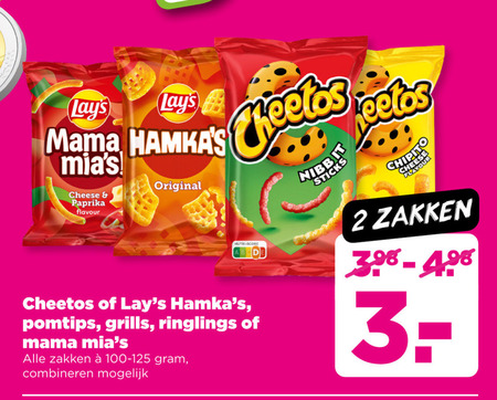 Cheetos   zoutje folder aanbieding bij  Plus - details