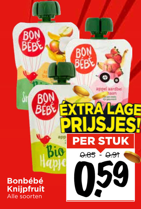 Bonbebe   babyvoeding folder aanbieding bij  Vomar - details