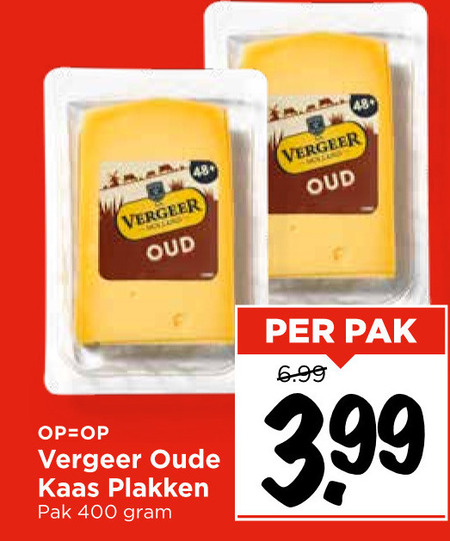 Vergeer   kaasplakken folder aanbieding bij  Vomar - details