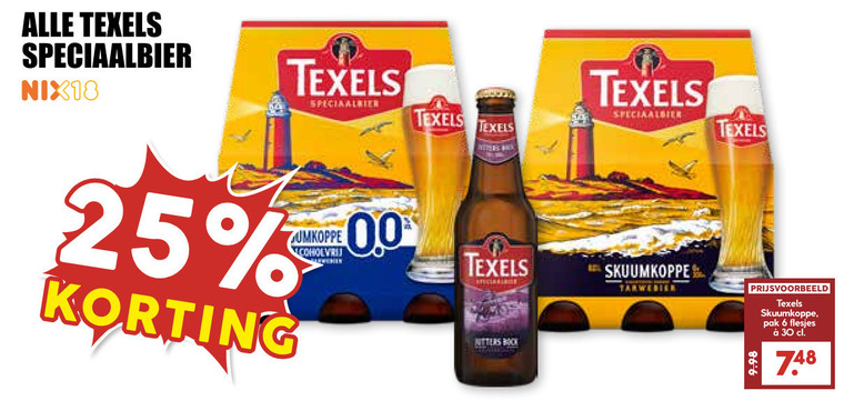 Texels   speciaalbier folder aanbieding bij  MCD Supermarkt Basis - details