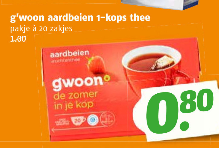 Gwoon   thee folder aanbieding bij  Poiesz - details