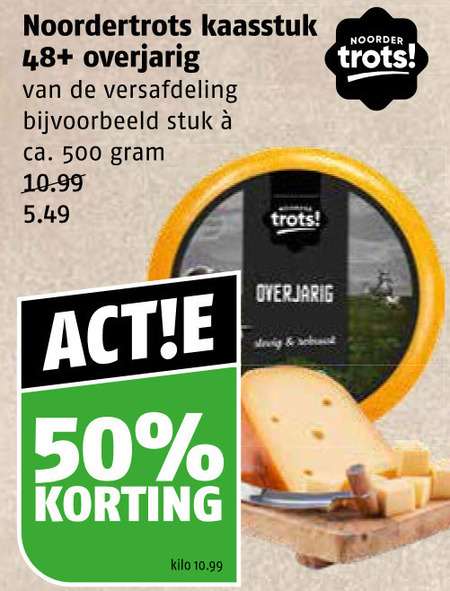 Noordertrots   kaas folder aanbieding bij  Poiesz - details