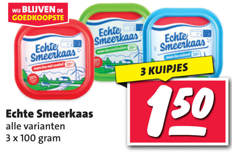 Eru   smeerkaas folder aanbieding bij  Nettorama - details