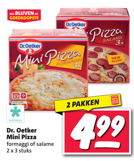 Dr Oetker   diepvriespizza folder aanbieding bij  Nettorama - details