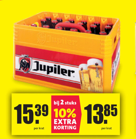 Jupiler   krat bier folder aanbieding bij  Nettorama - details