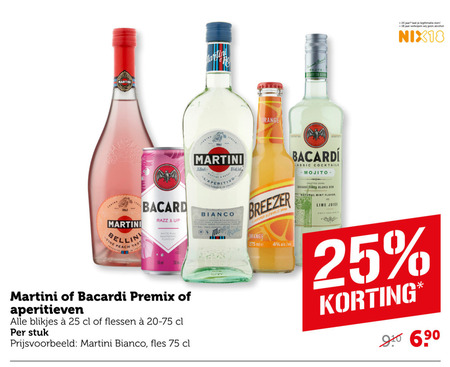 Bacardi   mixdrank folder aanbieding bij  Coop - details