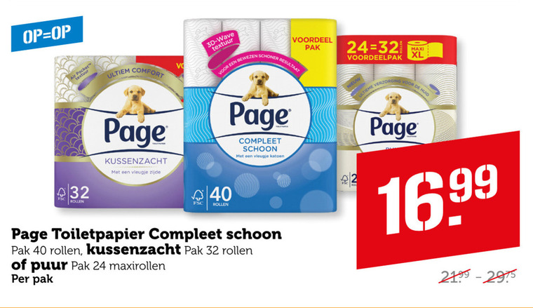 Page   toiletpapier folder aanbieding bij  Coop - details