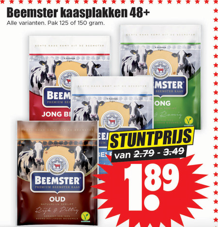 Beemster   kaasplakken folder aanbieding bij  Dirk - details