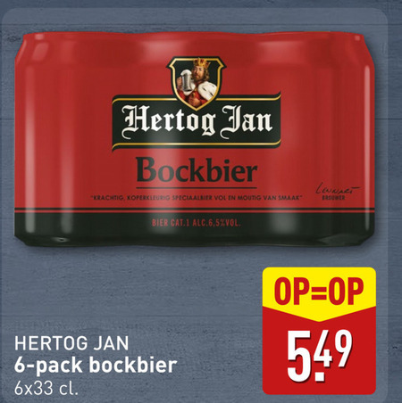 Hertog Jan   speciaalbier folder aanbieding bij  Aldi - details