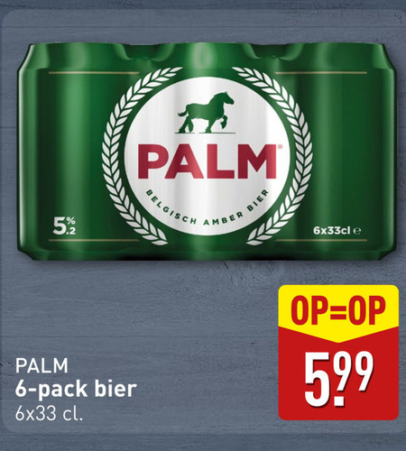 Palm Speciale   blikje bier folder aanbieding bij  Aldi - details