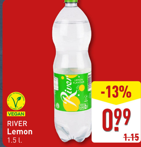 River   frisdrank folder aanbieding bij  Aldi - details