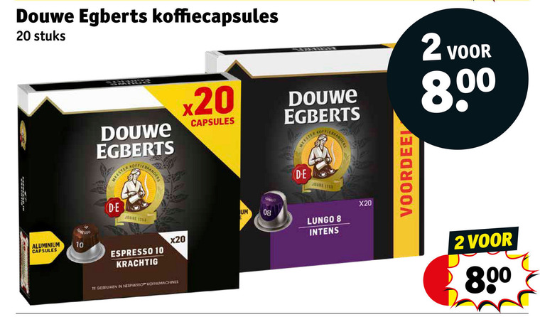 Douwe Egberts   koffiecups folder aanbieding bij  Kruidvat - details