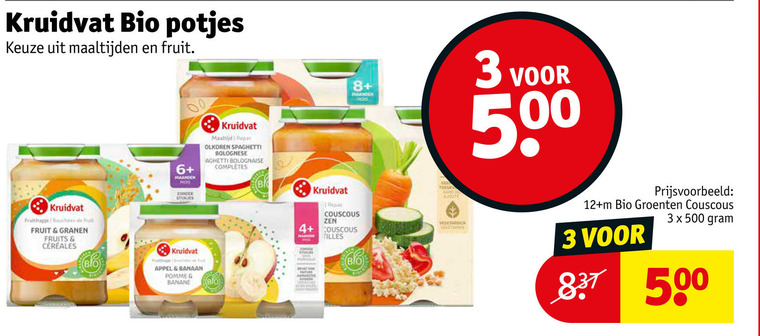 Kruidvat Huismerk   babyvoeding folder aanbieding bij  Kruidvat - details