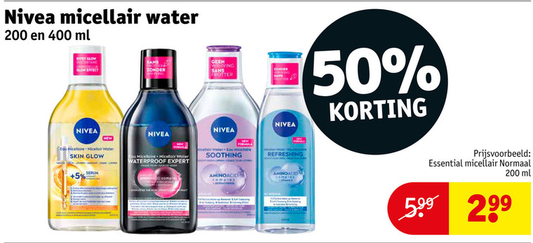 Nivea   gezichtsreiniging folder aanbieding bij  Kruidvat - details