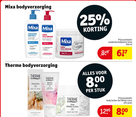 Therme   bodylotion folder aanbieding bij  Kruidvat - details