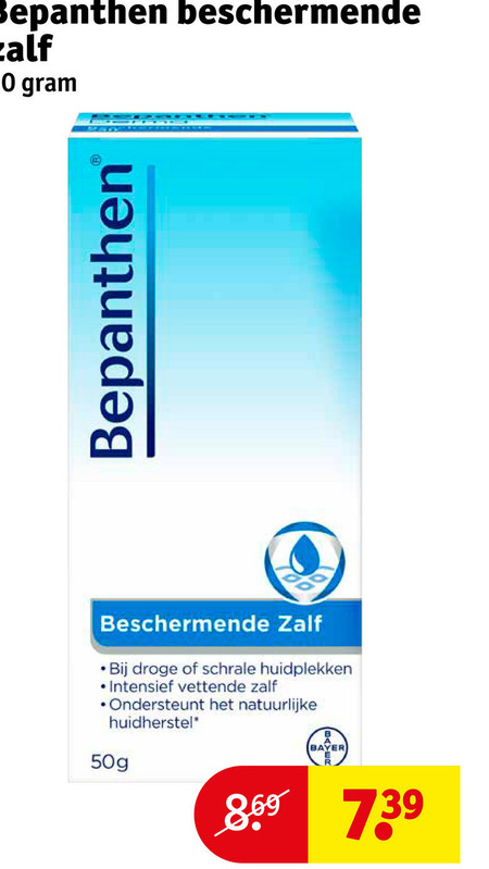 Bepanthen   babyzalf folder aanbieding bij  Kruidvat - details