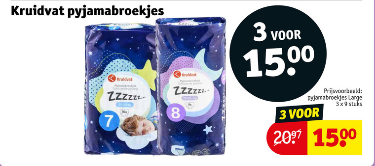 Kruidvat Huismerk   luierbroekjes folder aanbieding bij  Kruidvat - details