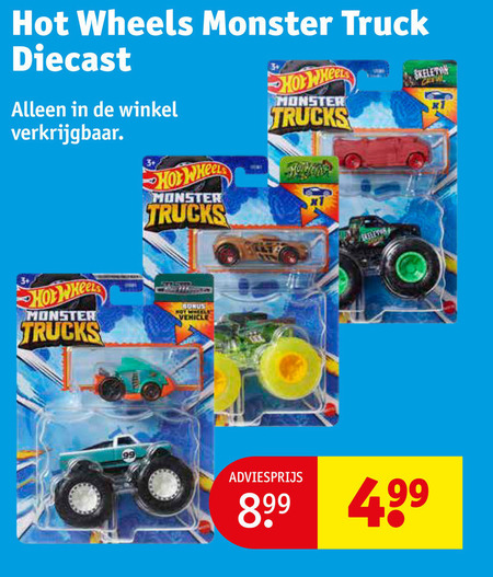 Hot Wheels   miniatuur auto folder aanbieding bij  Kruidvat - details