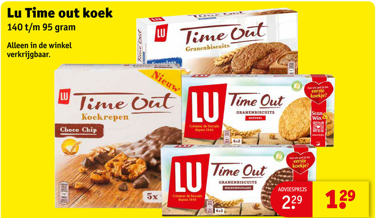 Lu   biscuits folder aanbieding bij  Kruidvat - details