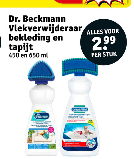 Beckmann   vlekkenverwijderaar folder aanbieding bij  Kruidvat - details