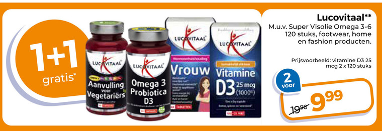 Lucovitaal   voedingssupplement folder aanbieding bij  Trekpleister - details