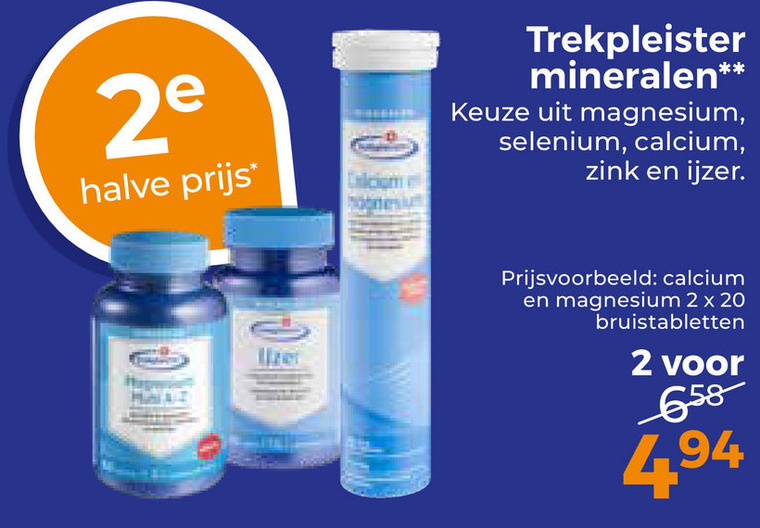 Trekpleister Huismerk   voedingssupplement folder aanbieding bij  Trekpleister - details