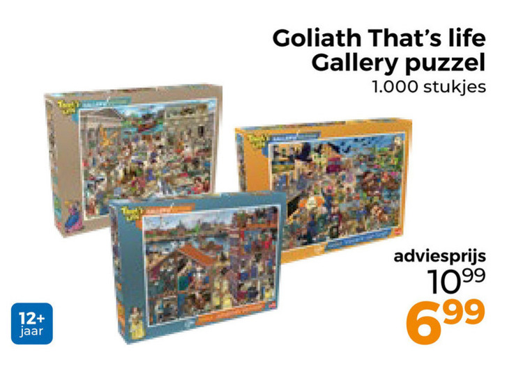 Goliath   legpuzzel folder aanbieding bij  Trekpleister - details