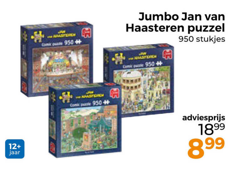 Jumbo   legpuzzel folder aanbieding bij  Trekpleister - details