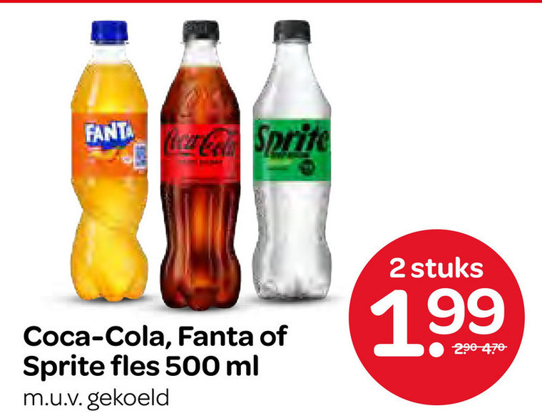 Fanta   cola, frisdrank folder aanbieding bij  Spar - details