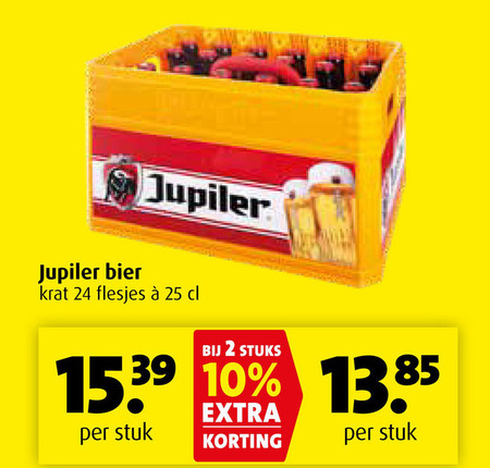 Jupiler   krat bier folder aanbieding bij  Boni - details