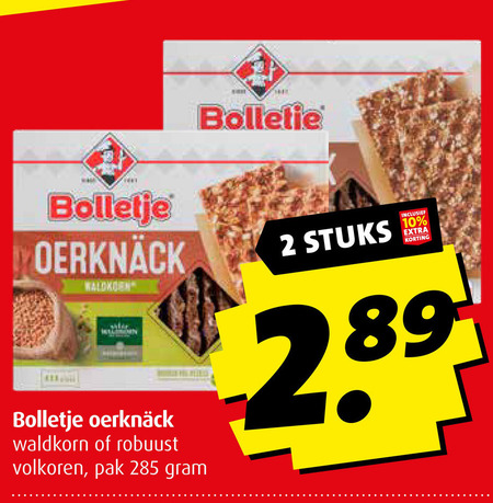 Bolletje   knackebrod folder aanbieding bij  Boni - details