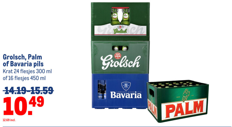 Bavaria   krat bier folder aanbieding bij  Makro - details