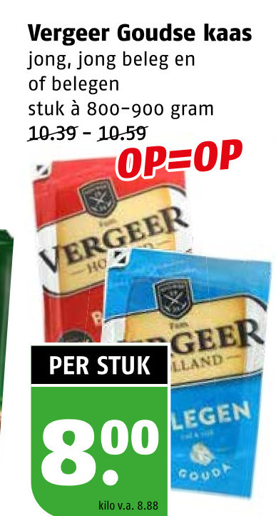 Vergeer   kaas folder aanbieding bij  Poiesz - details