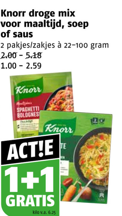 Knorr   saus, soep folder aanbieding bij  Poiesz - details